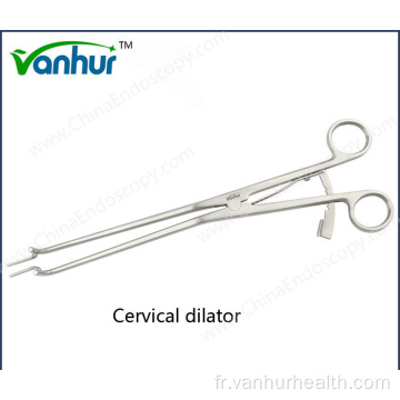 Dilatateur cervical d&#39;instruments de biopsie de gynécologie